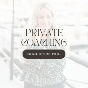 Private Coaching for Mini, Intermediate & Advanced