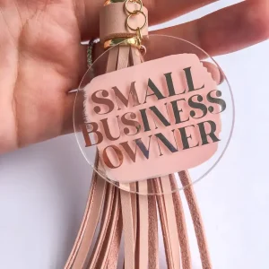 Small Business Owner Keychain