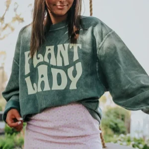 Plant Lady Corded Sweatshirt
